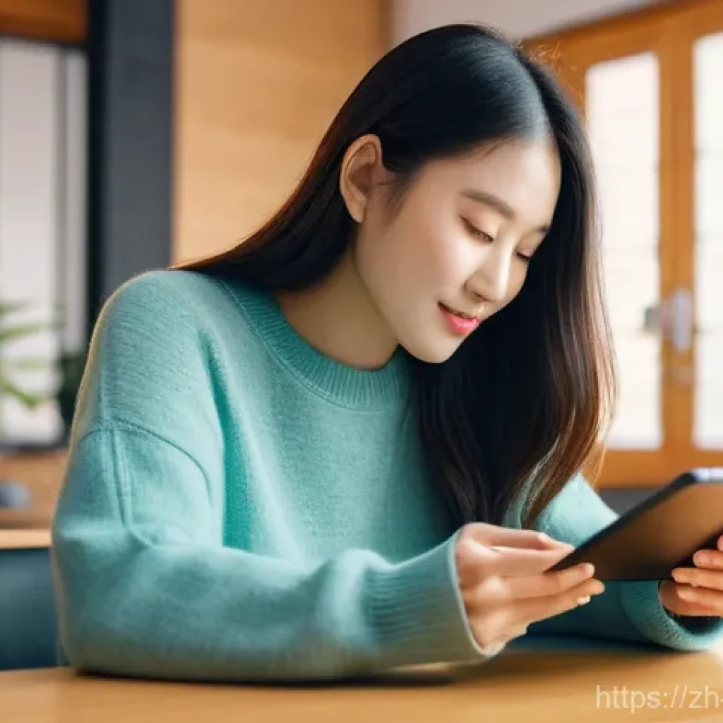 몽골어 한국어 사전 추천 - **Prompt 1: Modern Digital Language Learning**
    A vibrant, realistic image of a young adult, fema...